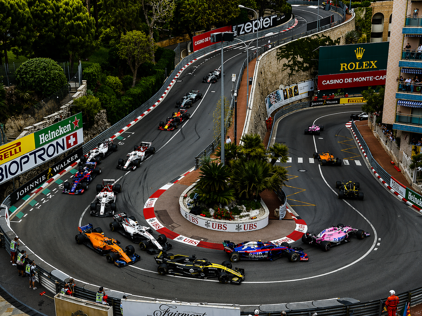 Formel-1-Stadtkurs Monte-Carlo – Monaco Grand Prix 2026 (Luftaufnahme)
