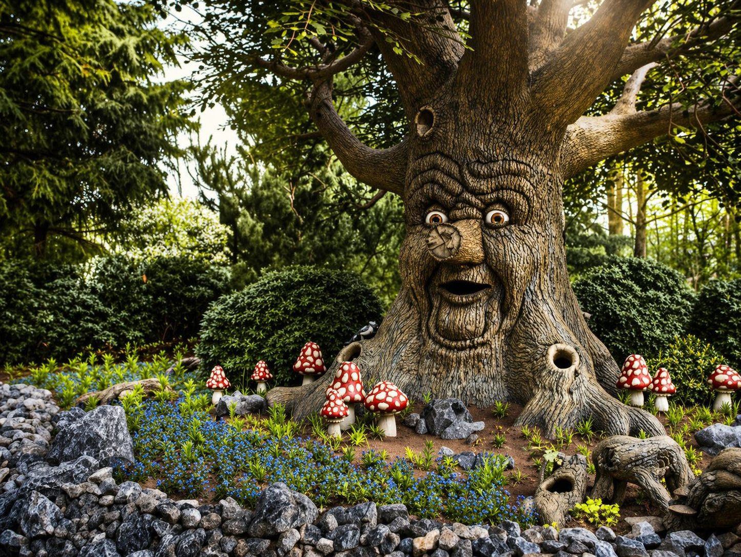 Efteling theme park in the Netherlands – family day trip by private flight from Switzerland